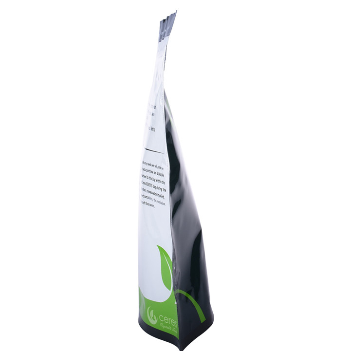 Eco amical avec Tin Tie Zip Lock Bag Manufacturing Compostable Poly Bag Seed Packaging Pouching