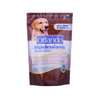 Custom Wiste Dog Treat Emballage Zipped Dypack avec scellage de chaleur