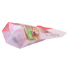 Sac de nourriture à chaleur personnalisée Sac à fermeture éclair de fermeture à glissière laminée avec une fenêtre ovale