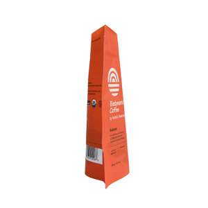 Production personnalisée Eco Friendly Biodegradable Kraft Paper Food Ziplock Packaging Pouching