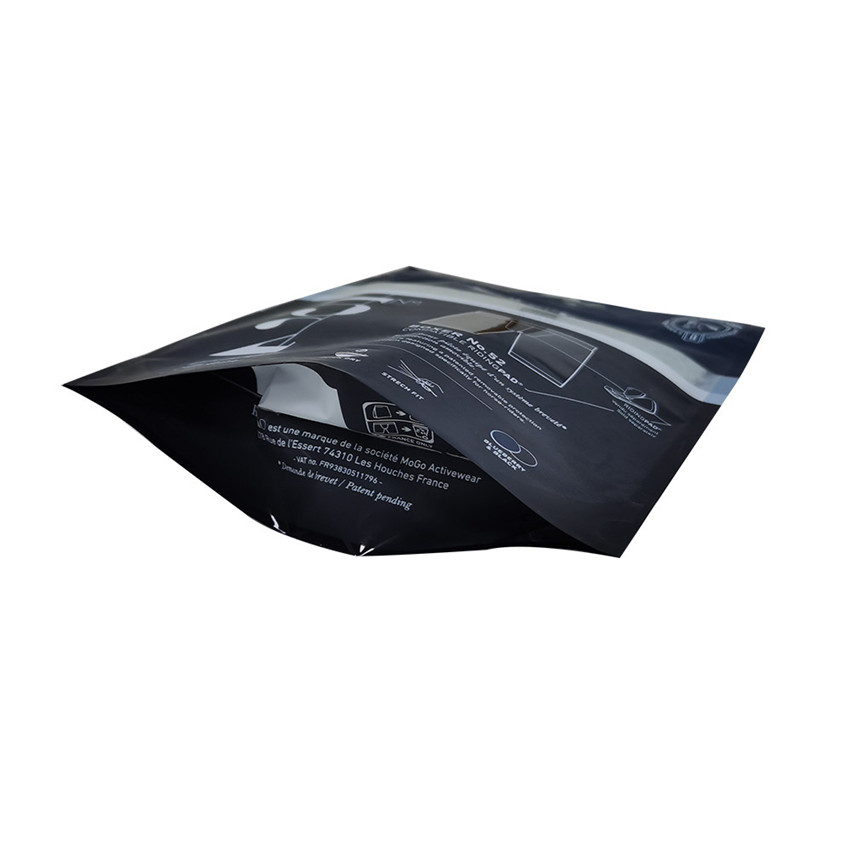 Compostable Custom Production Stand Up Apparel Packaging Sacs Wholesale