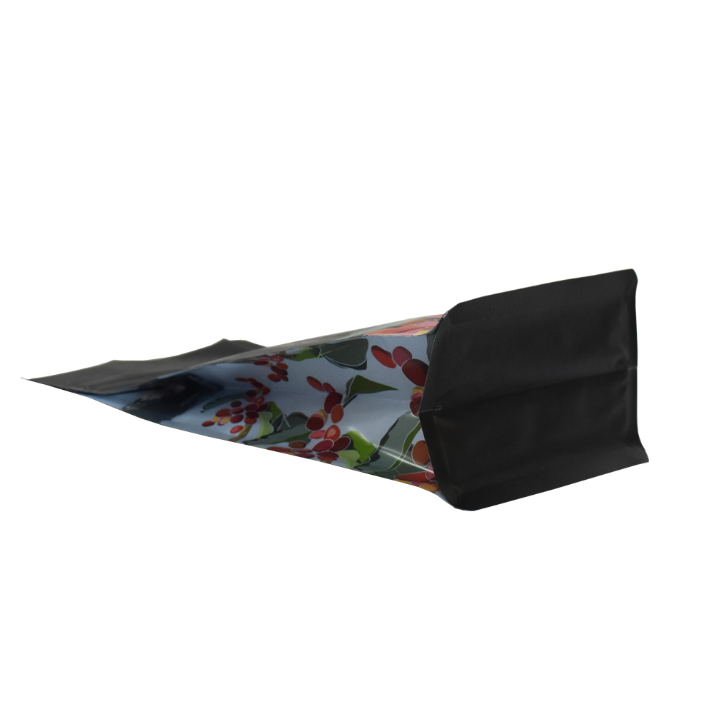 Coupure plat biodégradable à imprimé personnalisé avec sac à café de café sac à café multi-couleurs Bamboo Powder Biodégradable Sacs