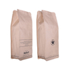 Emballage biologique de sac de café biosourcé de 1 lb avec vavle compostable