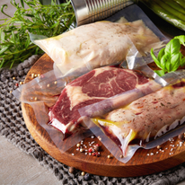 Crédits compostables Sac d'emballage de scellant à vide sans vide en plastique durable et respectueux de l'environnement