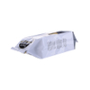Papier d'aluminium refermable en plastique blanc 24 oz 1.5lb 680g sacs de café basaux en étain