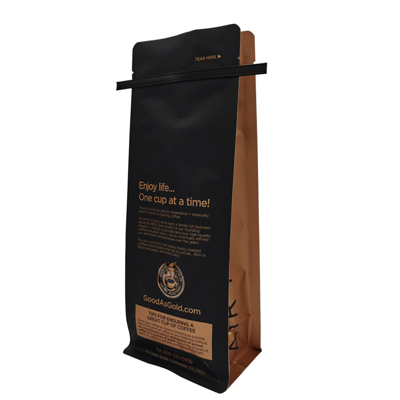 Sacs de congé de café / thé de qualité alimentaire compostable avec une bonne barrière