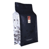 Sac à café noir mat Certifié FSC avec vanne